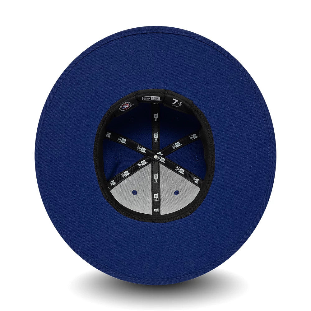 LA Dodgers MLB 6 Panel Dark Blue Fitted Bucket Hat
