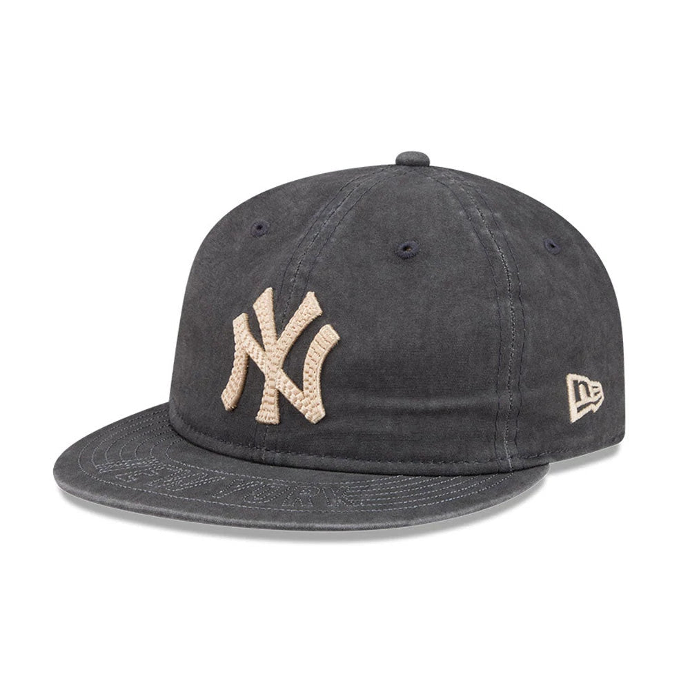 New York Yankees MLB 59FIFTY Day Black Retro Crown 59FIFTY Fitted Cap