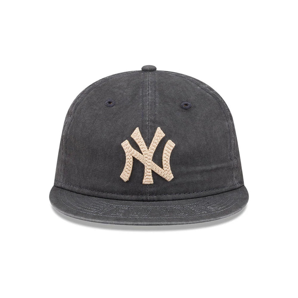 New York Yankees MLB 59FIFTY Day Black Retro Crown 59FIFTY Fitted Cap