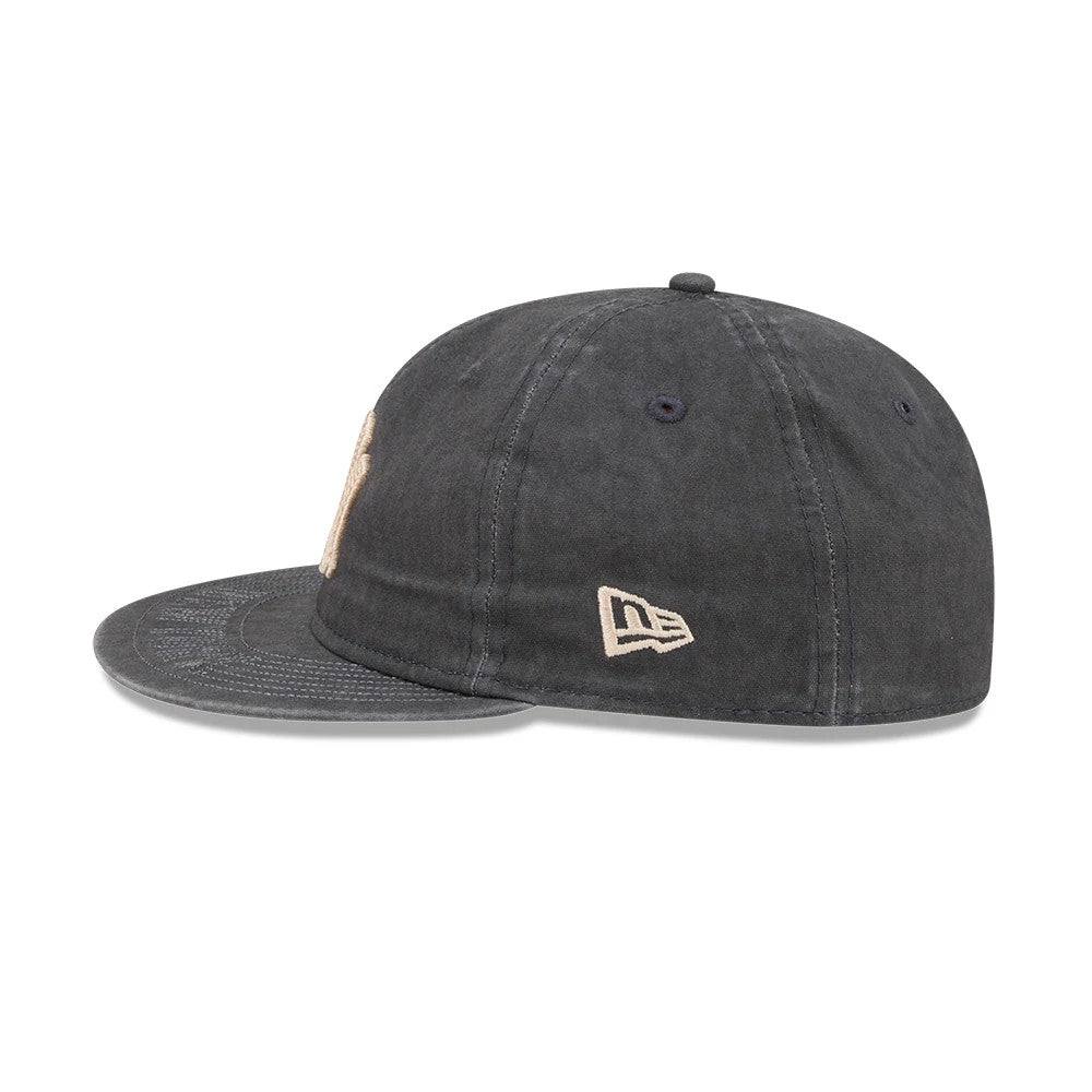 New York Yankees MLB 59FIFTY Day Black Retro Crown 59FIFTY Fitted Cap