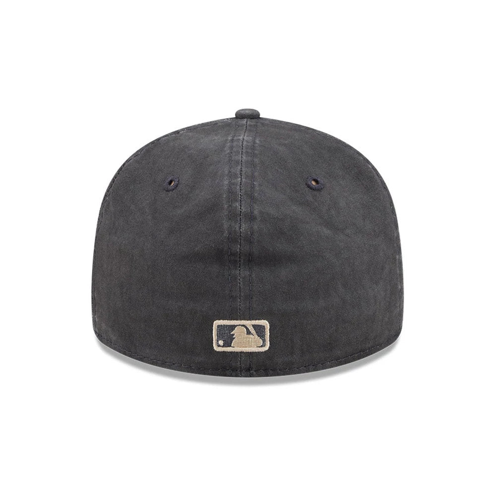 New York Yankees MLB 59FIFTY Day Black Retro Crown 59FIFTY Fitted Cap