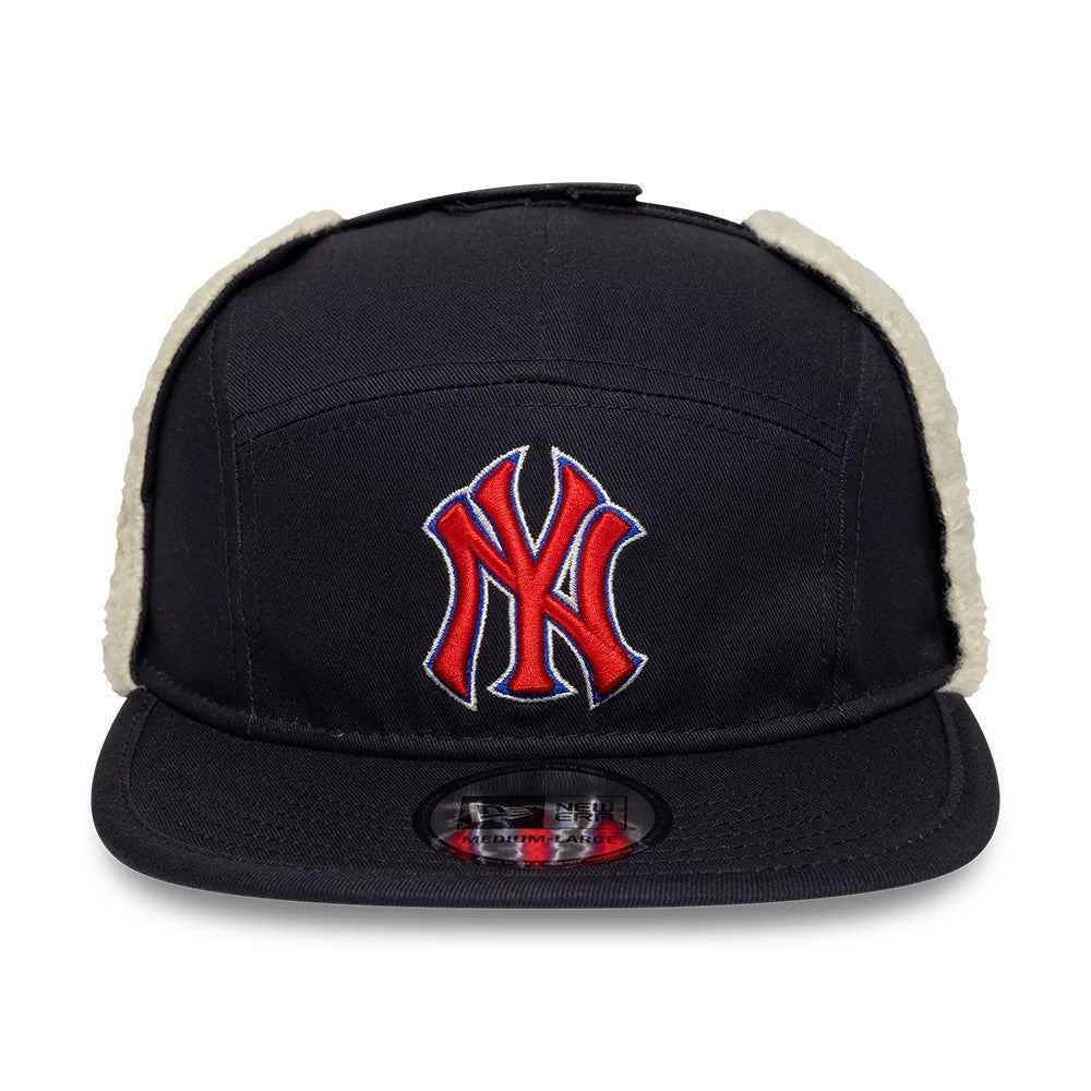 New York Yankees MLB Navy Dogear Camper Adjustable Cap