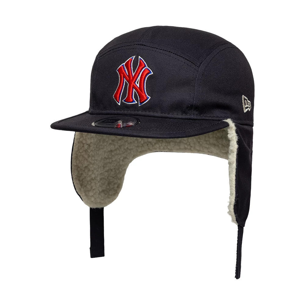 New York Yankees MLB Navy Dogear Camper Adjustable Cap