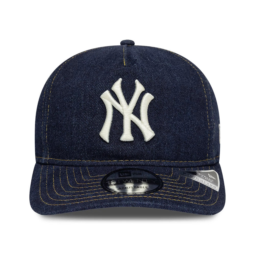 New York Yankees MLB Denim Navy 19TWENTY Adjustable Cap