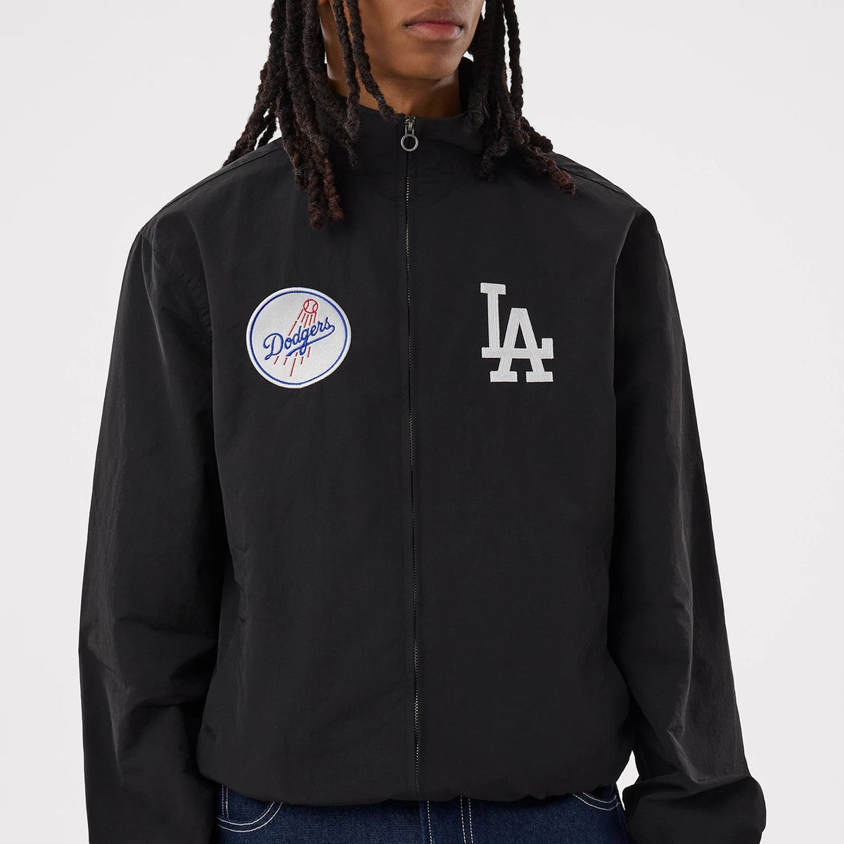 LA Dodgers MLB Black Sports Jacket