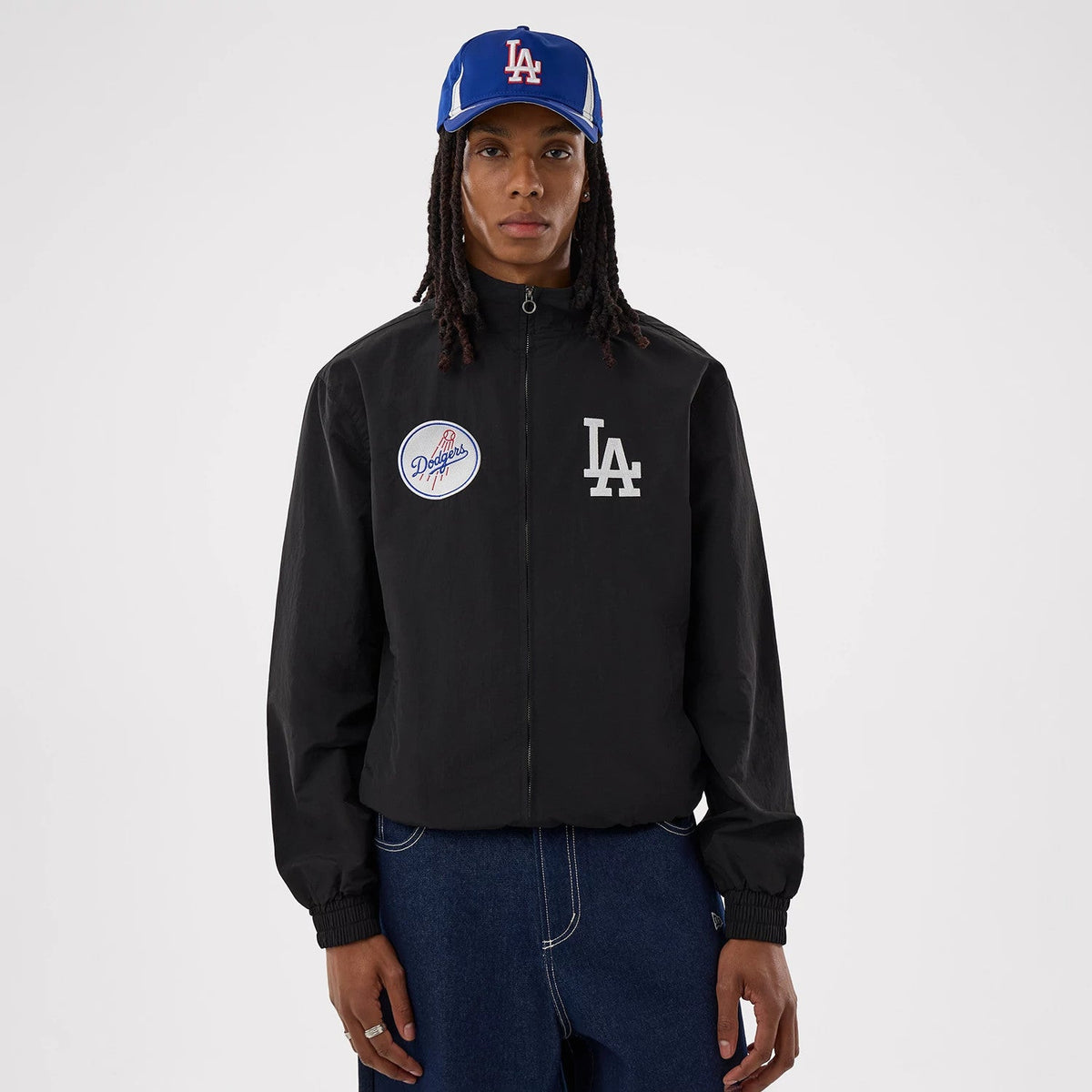 LA Dodgers MLB Black Sports Jacket