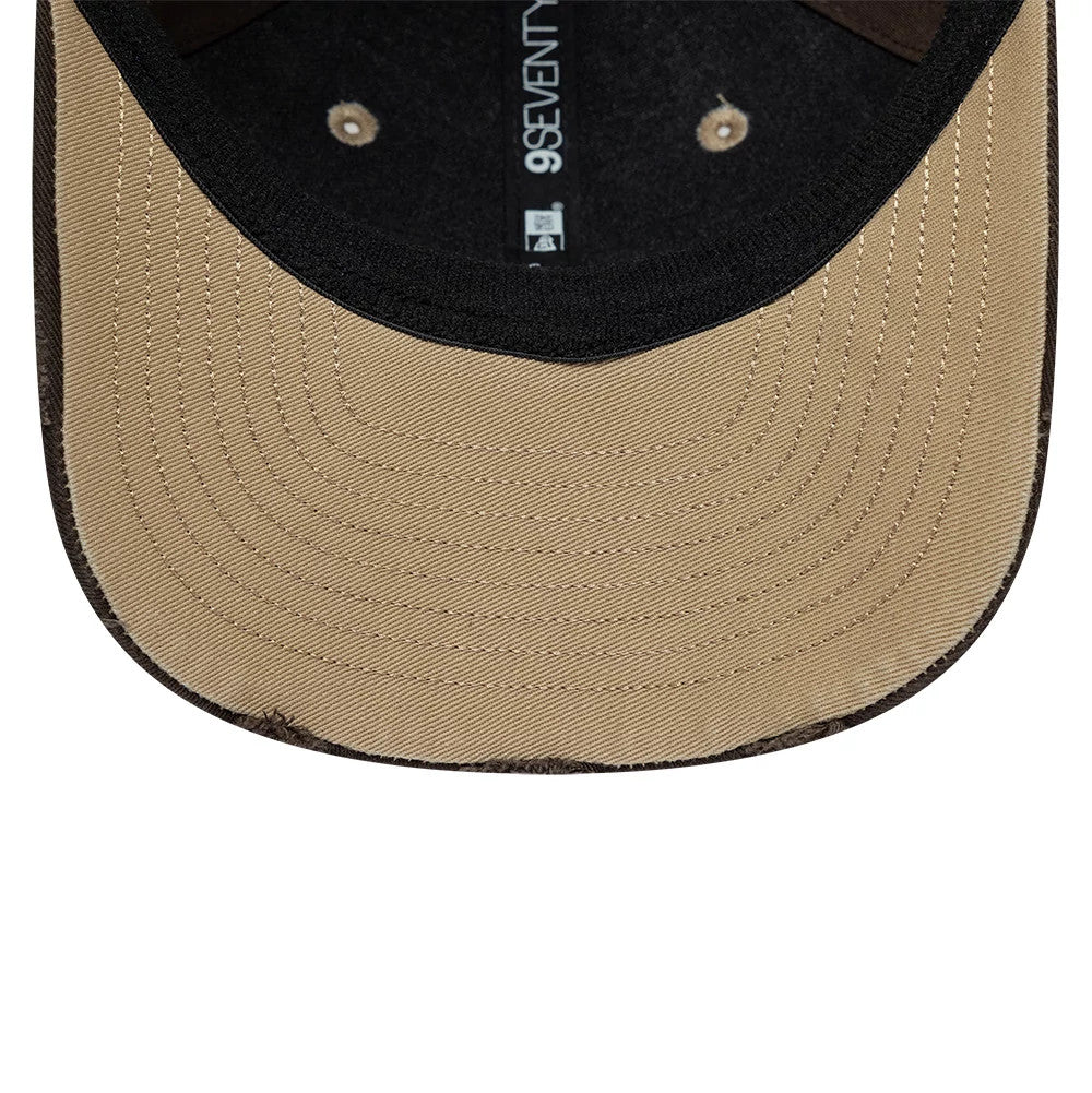 TGR Haas F1 Esteban Ocon Austin Race Special Dark Brown 9SEVENTY Stretch Snap Adjustable Cap