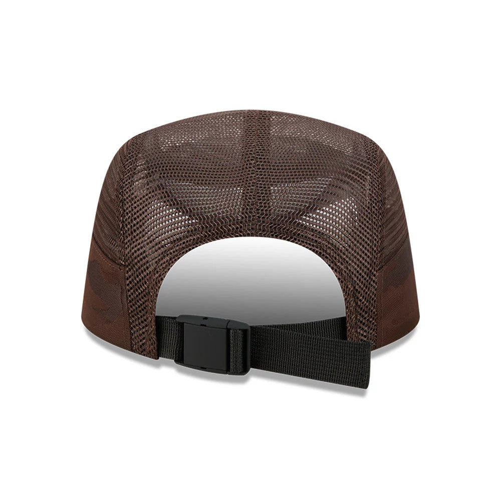 New Era Elevated Basics Woodland Camo Camper Cap