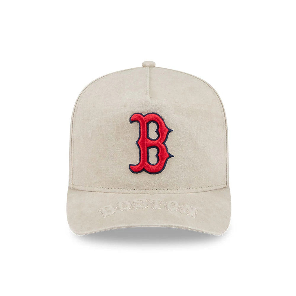 Boston Red Sox MLB Light Beige 9FIFTY A-Frame Snapback Adjustable Cap