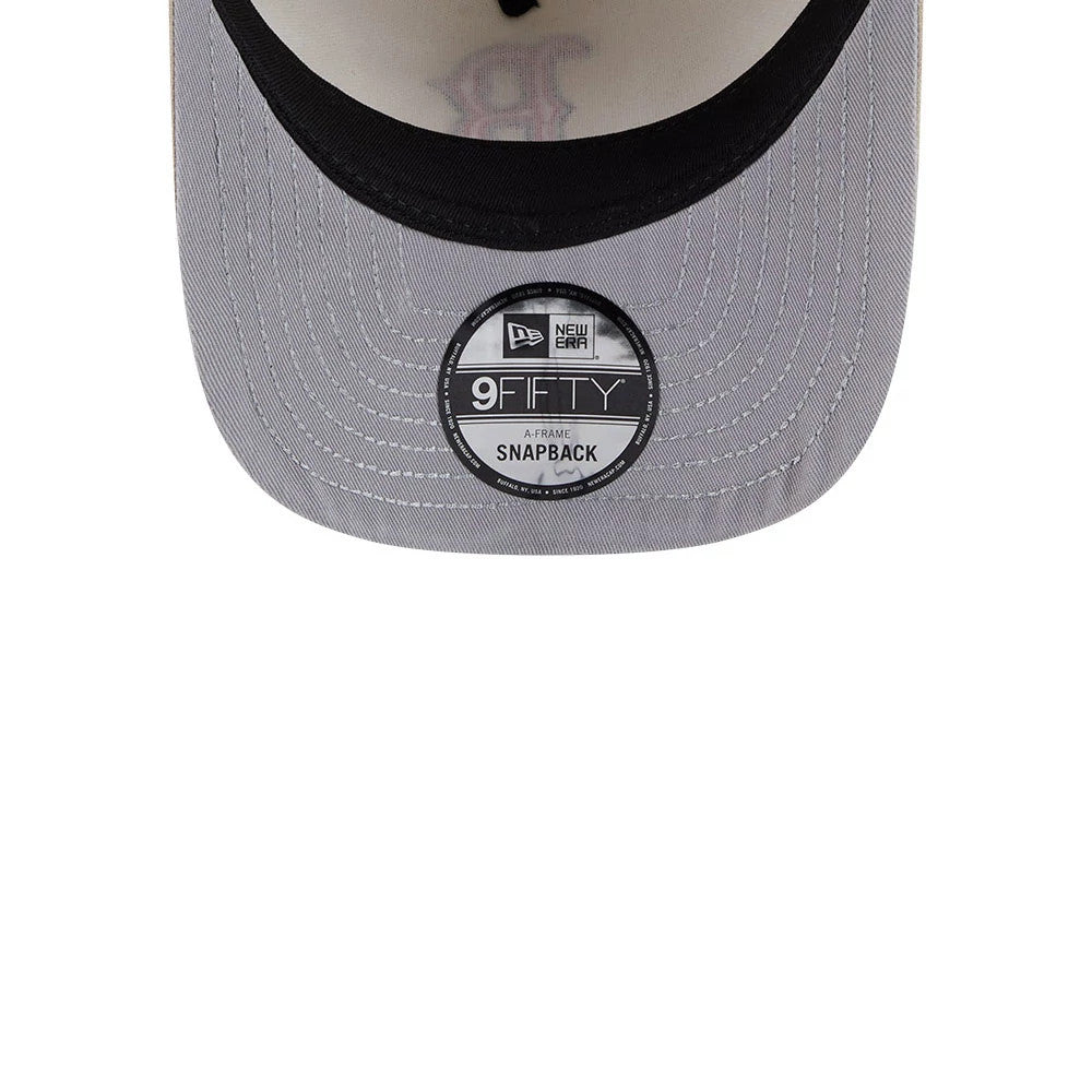 Boston Red Sox MLB Light Beige 9FIFTY A-Frame Snapback Adjustable Cap