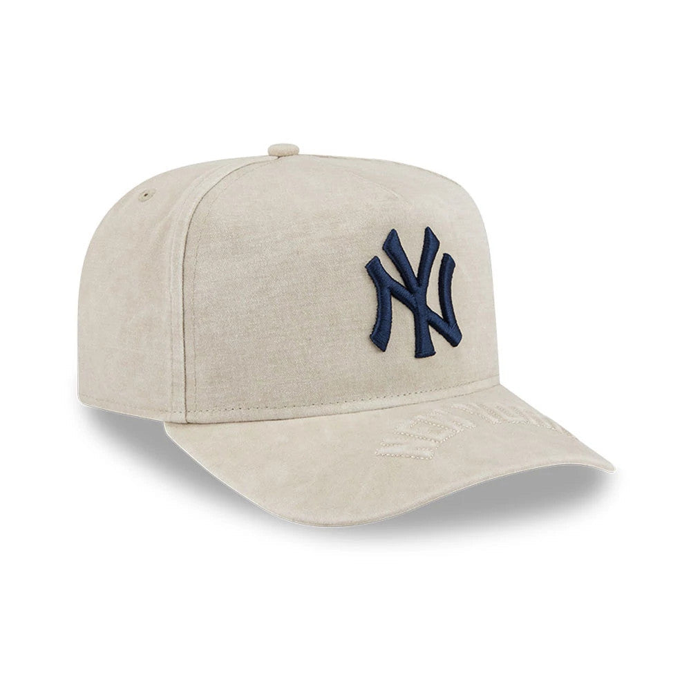 New York Yankees MLB Light Beige 9FIFTY A-Frame Snapback Adjustable Cap