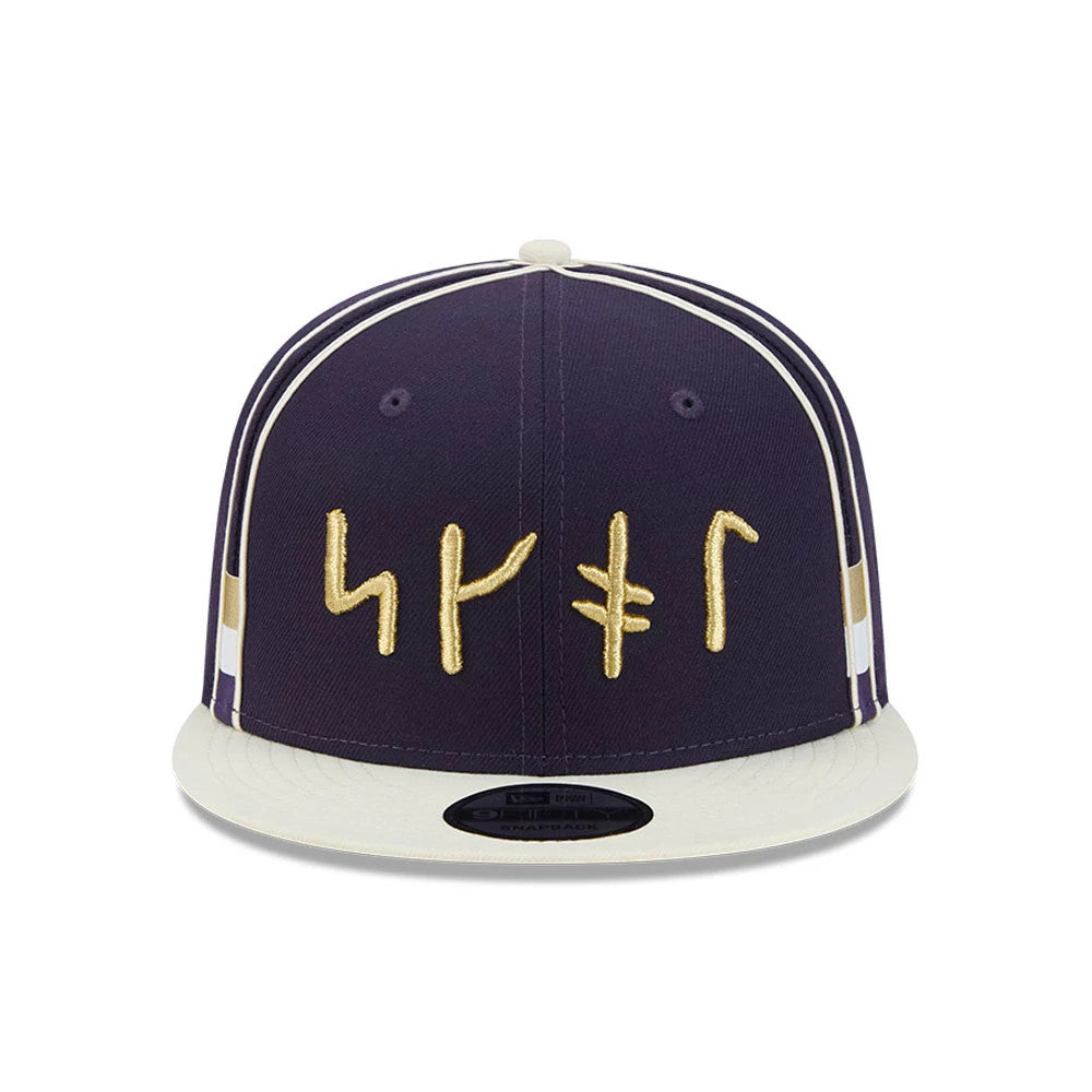 Vikings NFL Rivalry 2026 Dark Purple 9FIFTY Snapback Adjustable Cap