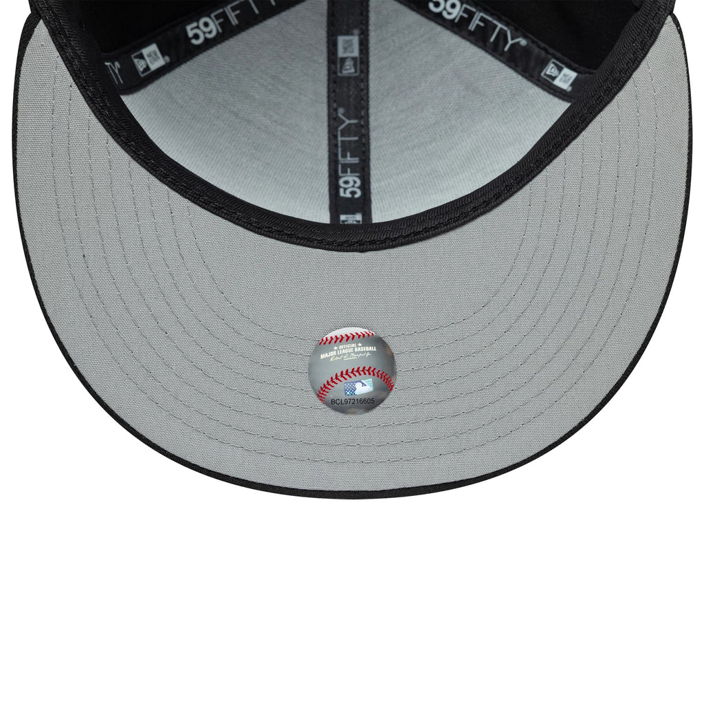 Atlanta Braves MLB Bats Black 59FIFTY Fitted Cap