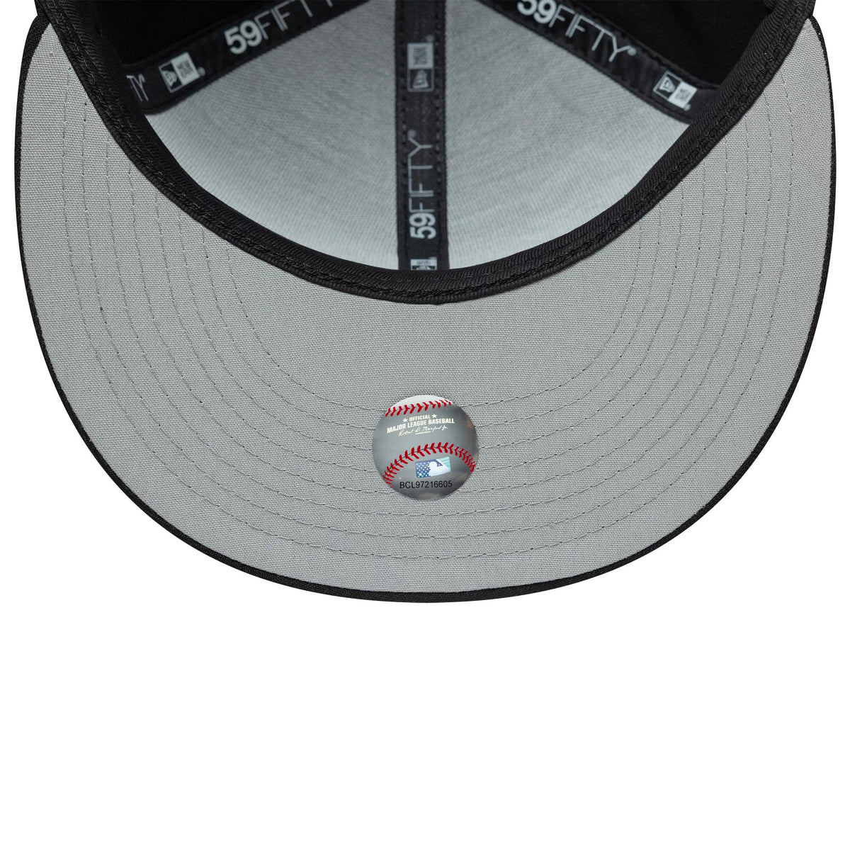 Atlanta Braves MLB Bats Black 59FIFTY Fitted Cap