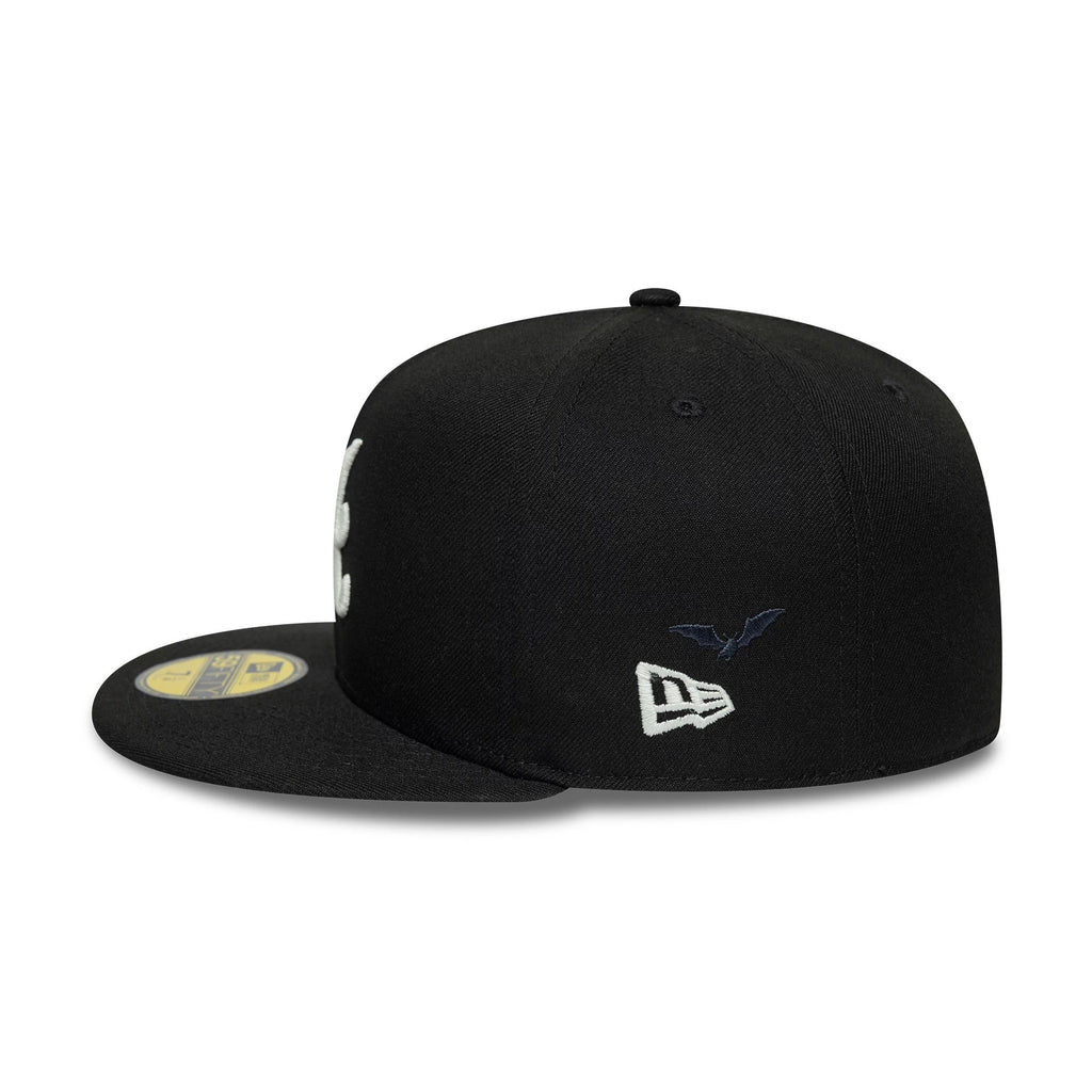 Atlanta Braves MLB Bats Black 59FIFTY Fitted Cap