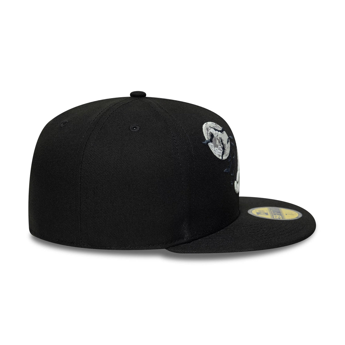 Atlanta Braves MLB Bats Black 59FIFTY Fitted Cap