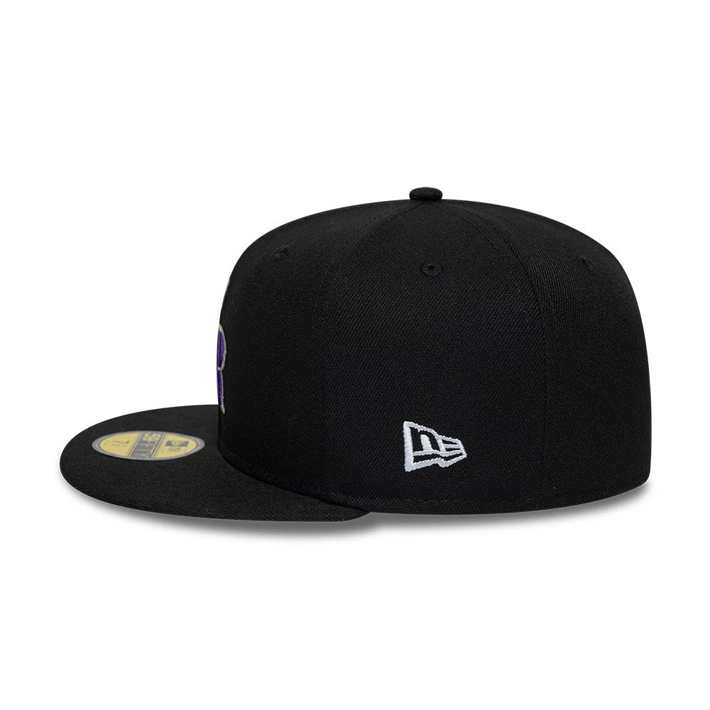 Colorado Rockies MLB Cooperstown Black 59FIFTY Fitted Cap