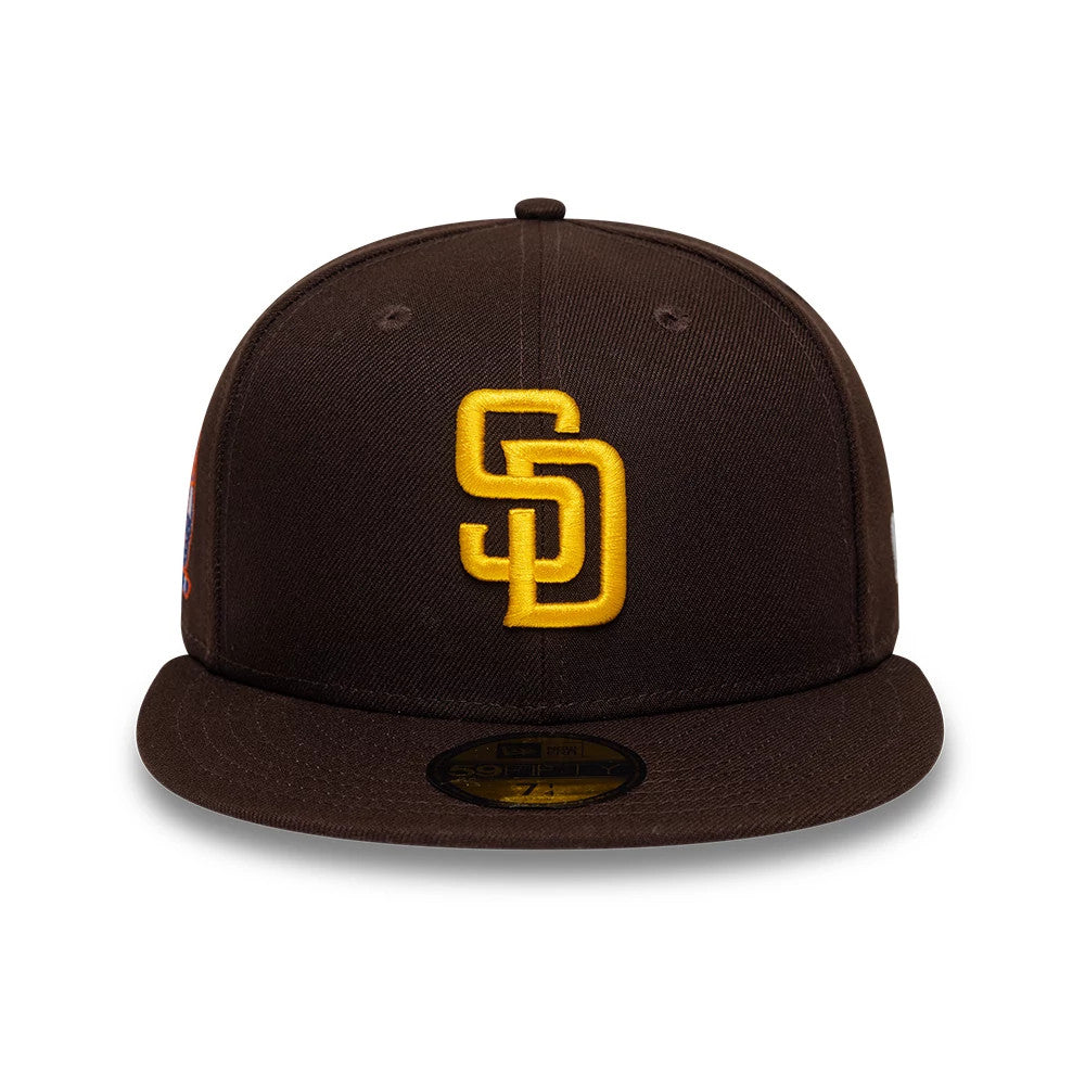 San Diego Padres MLB Cooperstown Dark Brown 59FIFTY Fitted Cap