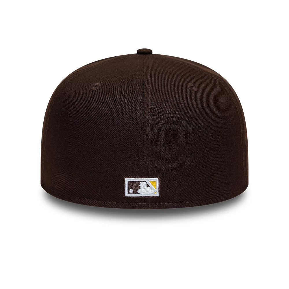 San Diego Padres MLB Cooperstown Dark Brown 59FIFTY Fitted Cap