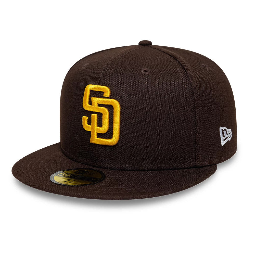 San Diego Padres MLB Cooperstown Dark Brown 59FIFTY Fitted Cap