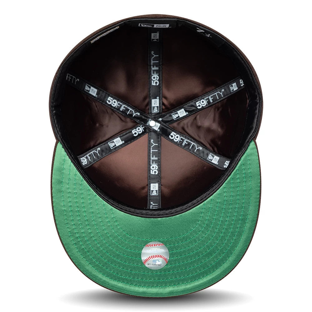 San Diego Padres MLB Cooperstown Dark Brown 59FIFTY Fitted Cap