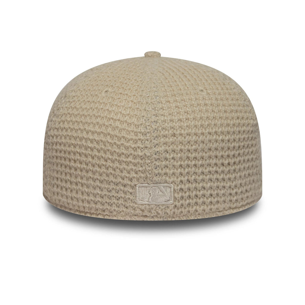 New York Yankees MLB Knitted Light Beige 59FIFTY Fitted Cap
