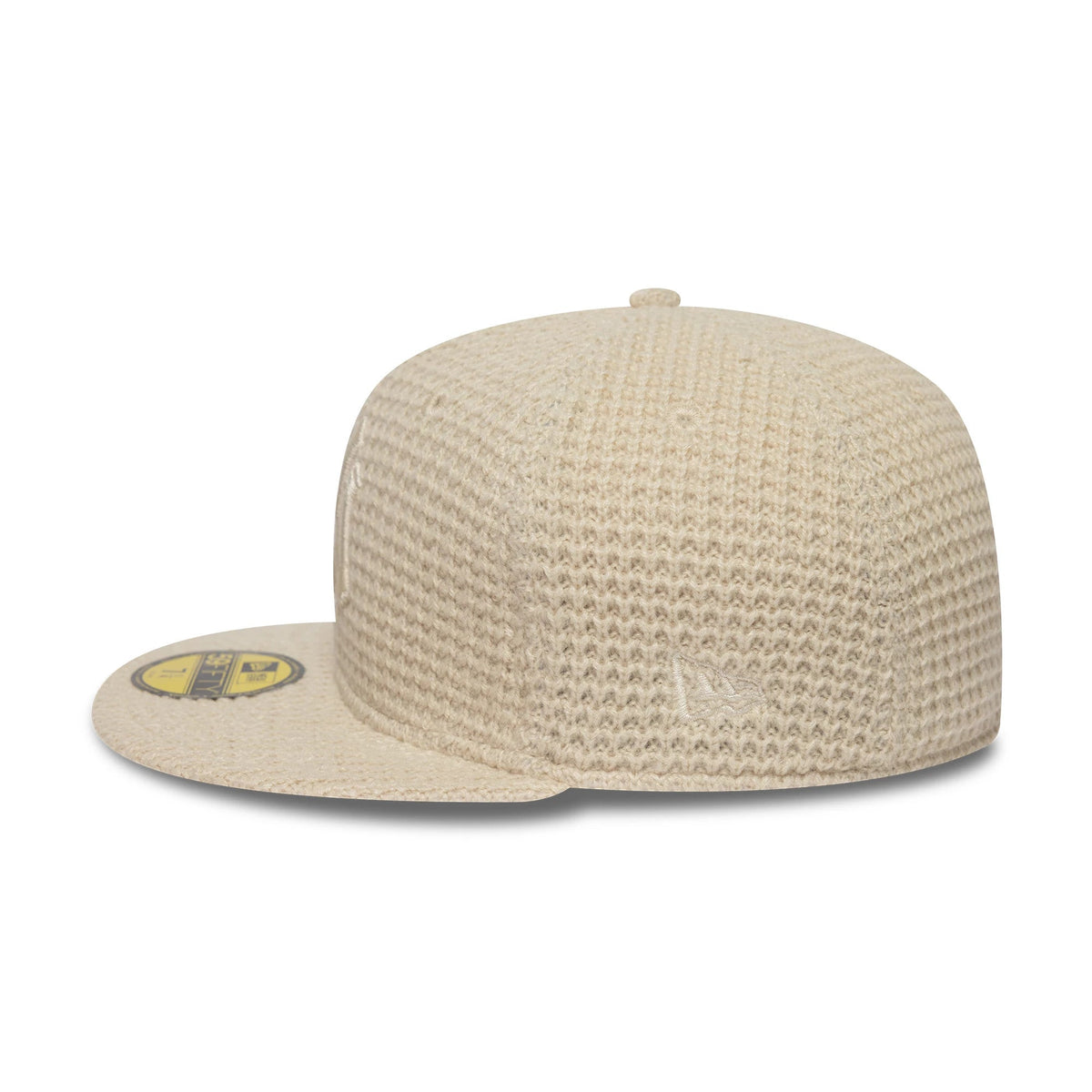 New York Yankees MLB Knitted Light Beige 59FIFTY Fitted Cap