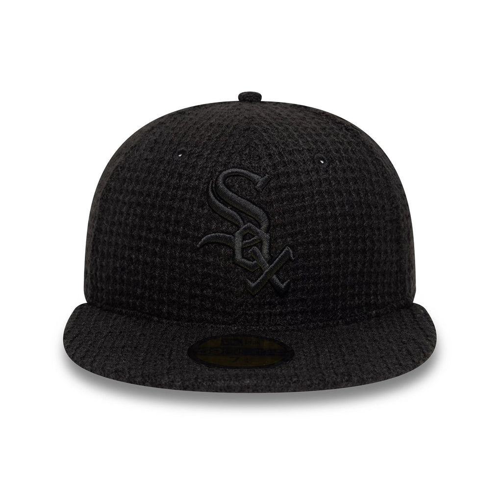 Gorra ajustada 59FIFTY de punto negra de los Chicago White Sox de la MLB