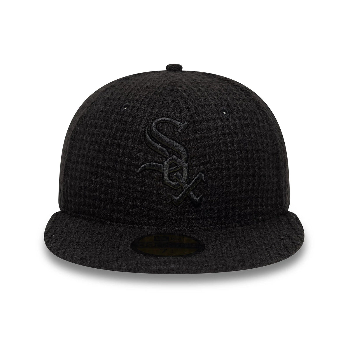 Gorra ajustada 59FIFTY de punto negra de los Chicago White Sox de la MLB