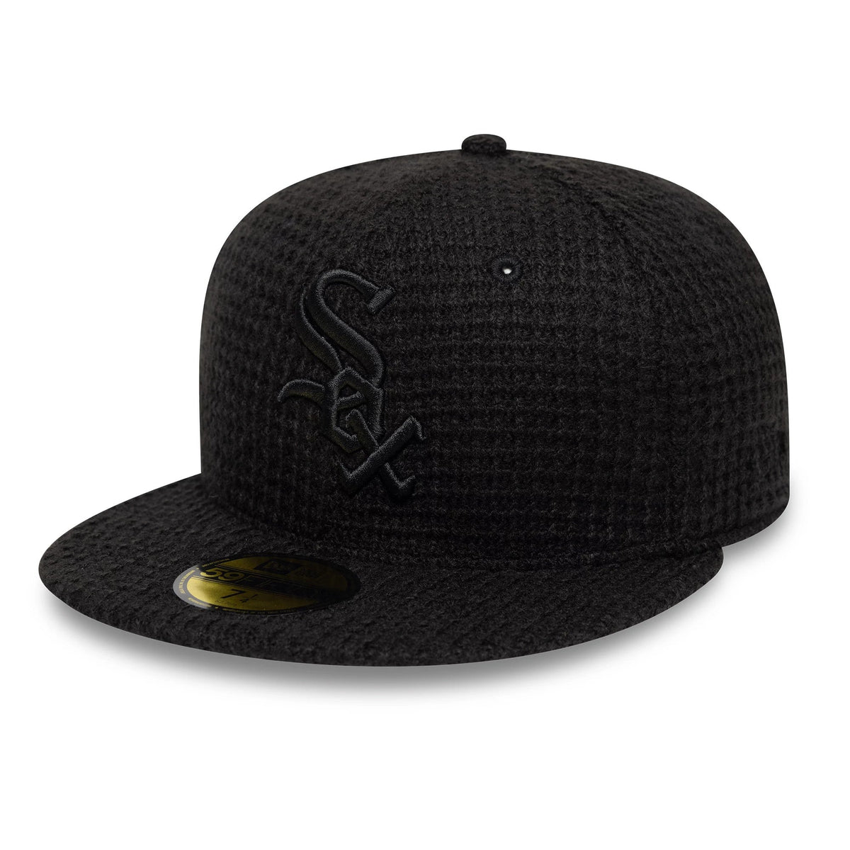 Gorra ajustada 59FIFTY de punto negra de los Chicago White Sox de la MLB