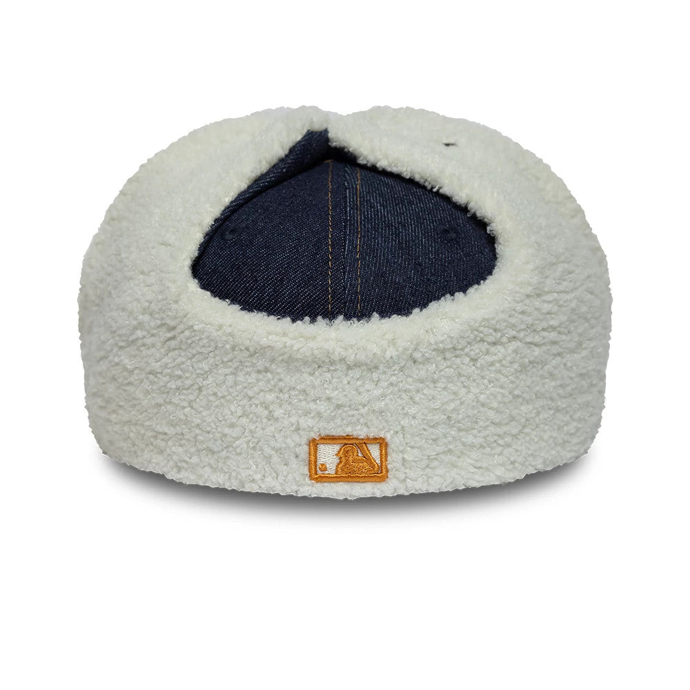 New York Yankees MLB Denim Navy Dogear 59FIFTY Fitted Cap
