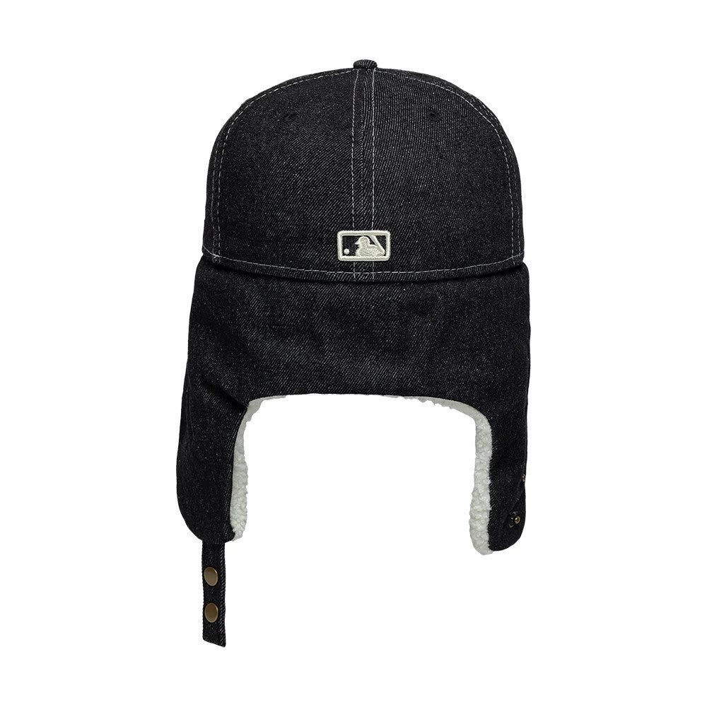 LA Dodgers MLB Denim Black Dogear 59FIFTY Fitted Cap