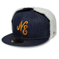 New Era Denim Navy Dogear 59FIFTY Fitted Cap