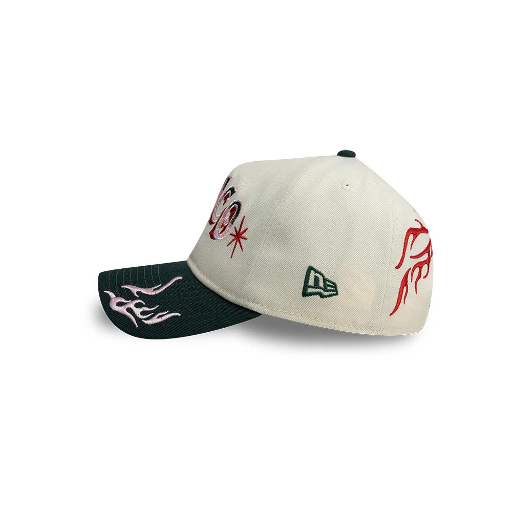 New Era Mexico Rotulos White 9FORTY A-Frame Adjustable Cap