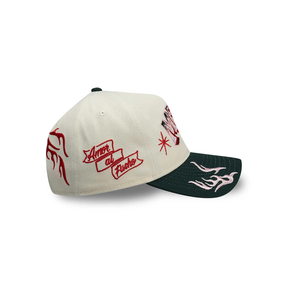 New Era Mexico Rotulos White 9FORTY A-Frame Adjustable Cap