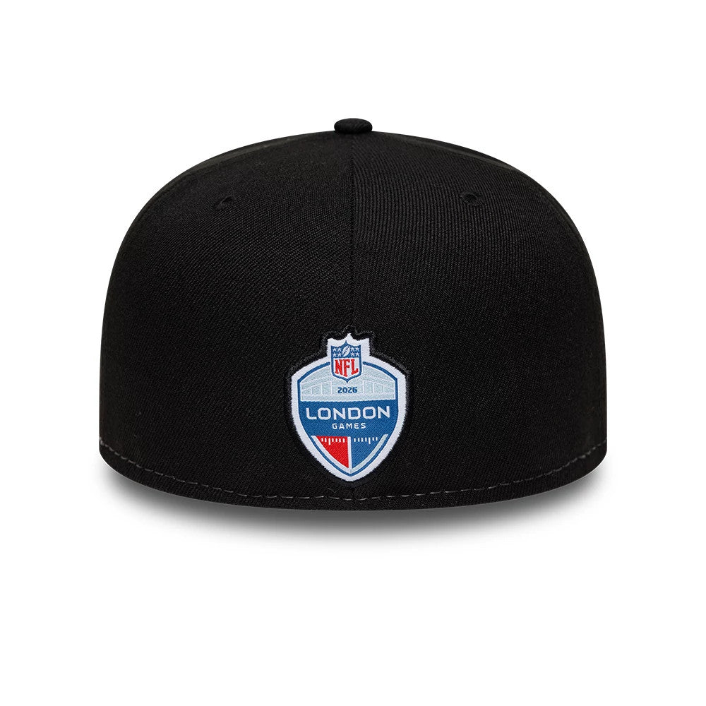 Jaguars NFL International Games Black 59FIFTY Fitted Cap