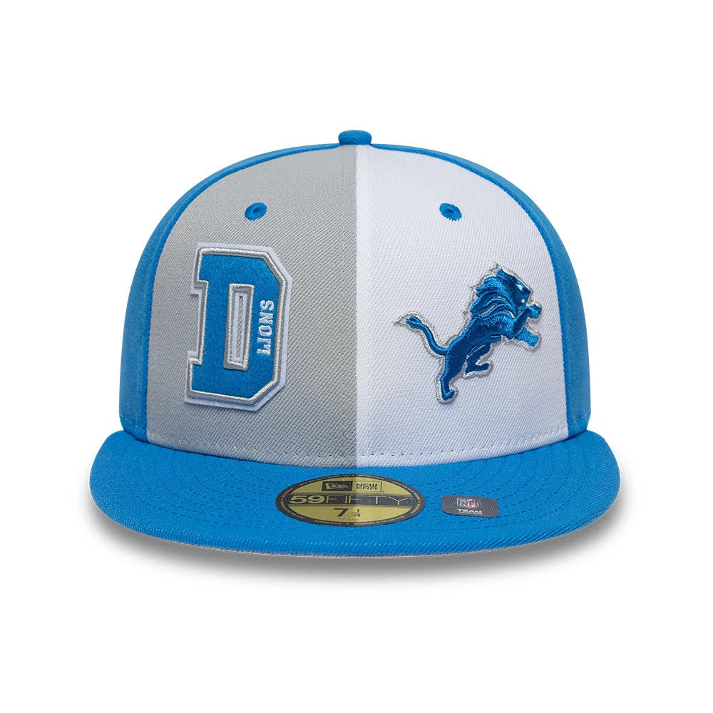 Detroit Lions NFL International Games Blue 59FIFTY Fitted Cap