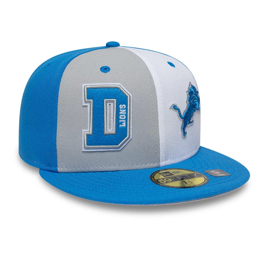 Detroit Lions NFL International Games Blue 59FIFTY Fitted Cap