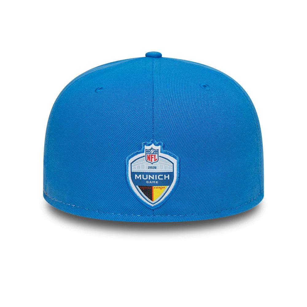 Detroit Lions NFL International Games Blue 59FIFTY Fitted Cap