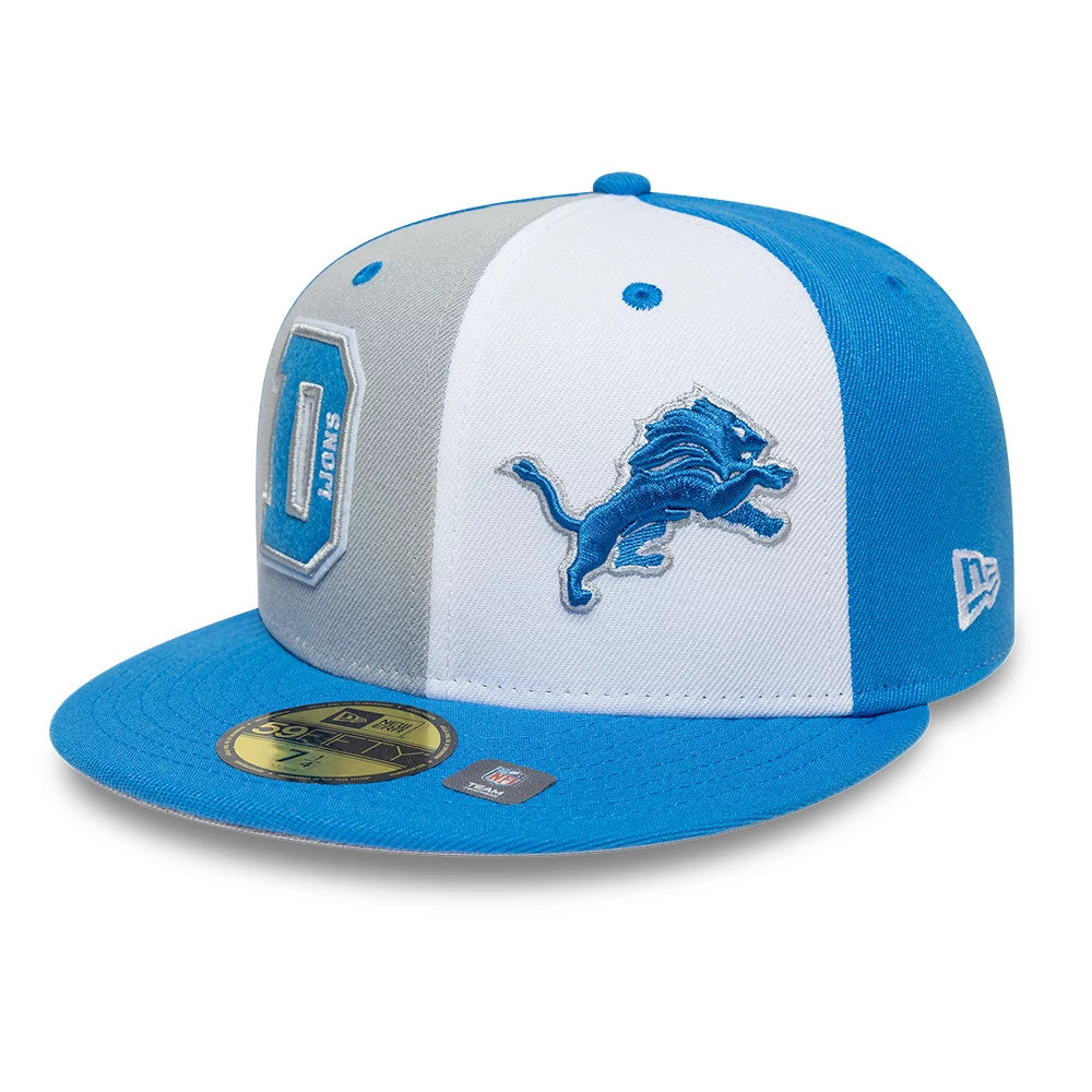 Detroit Lions NFL International Games Blue 59FIFTY Fitted Cap