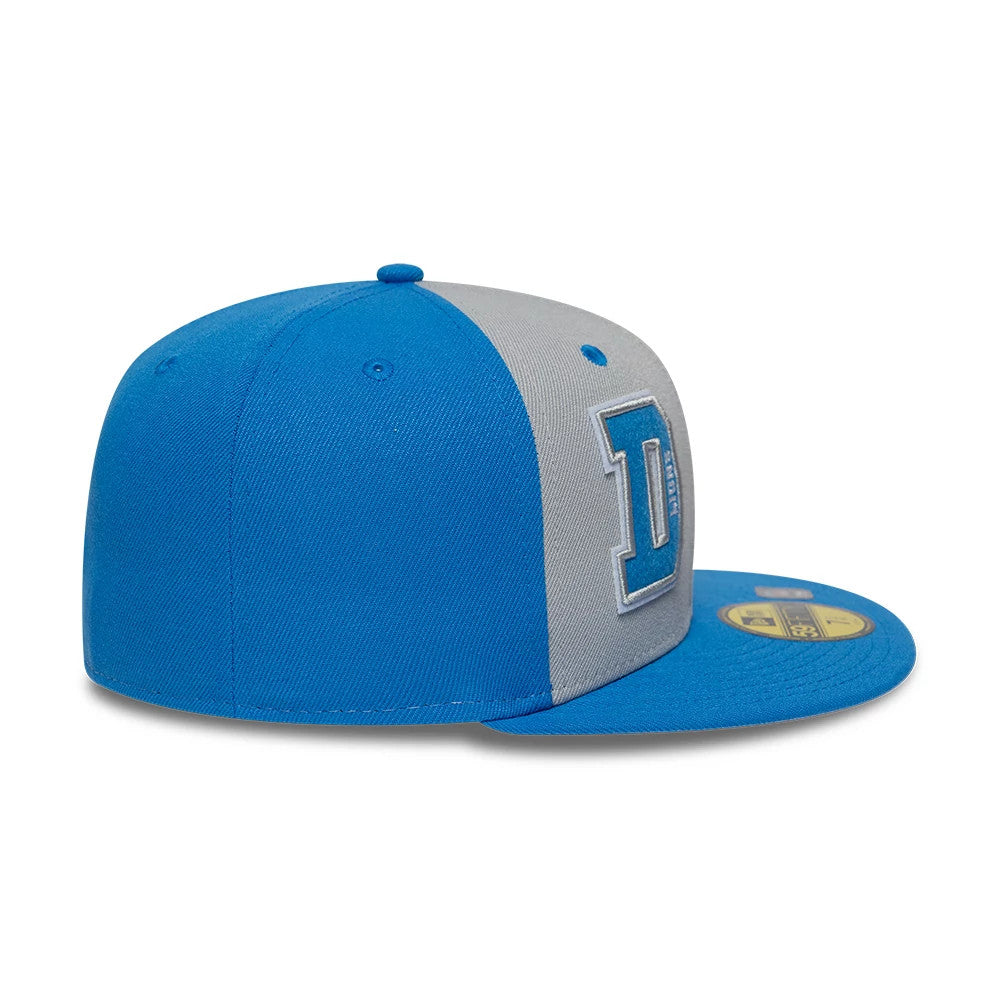 Detroit Lions NFL International Games Blue 59FIFTY Fitted Cap