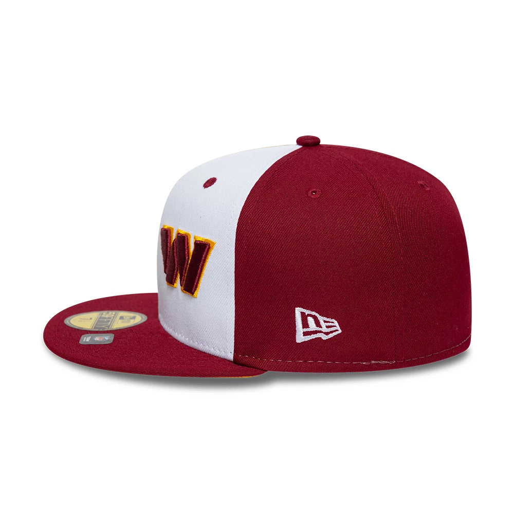 Commanders NFL International Games Dark Red 59FIFTY Fitted Cap