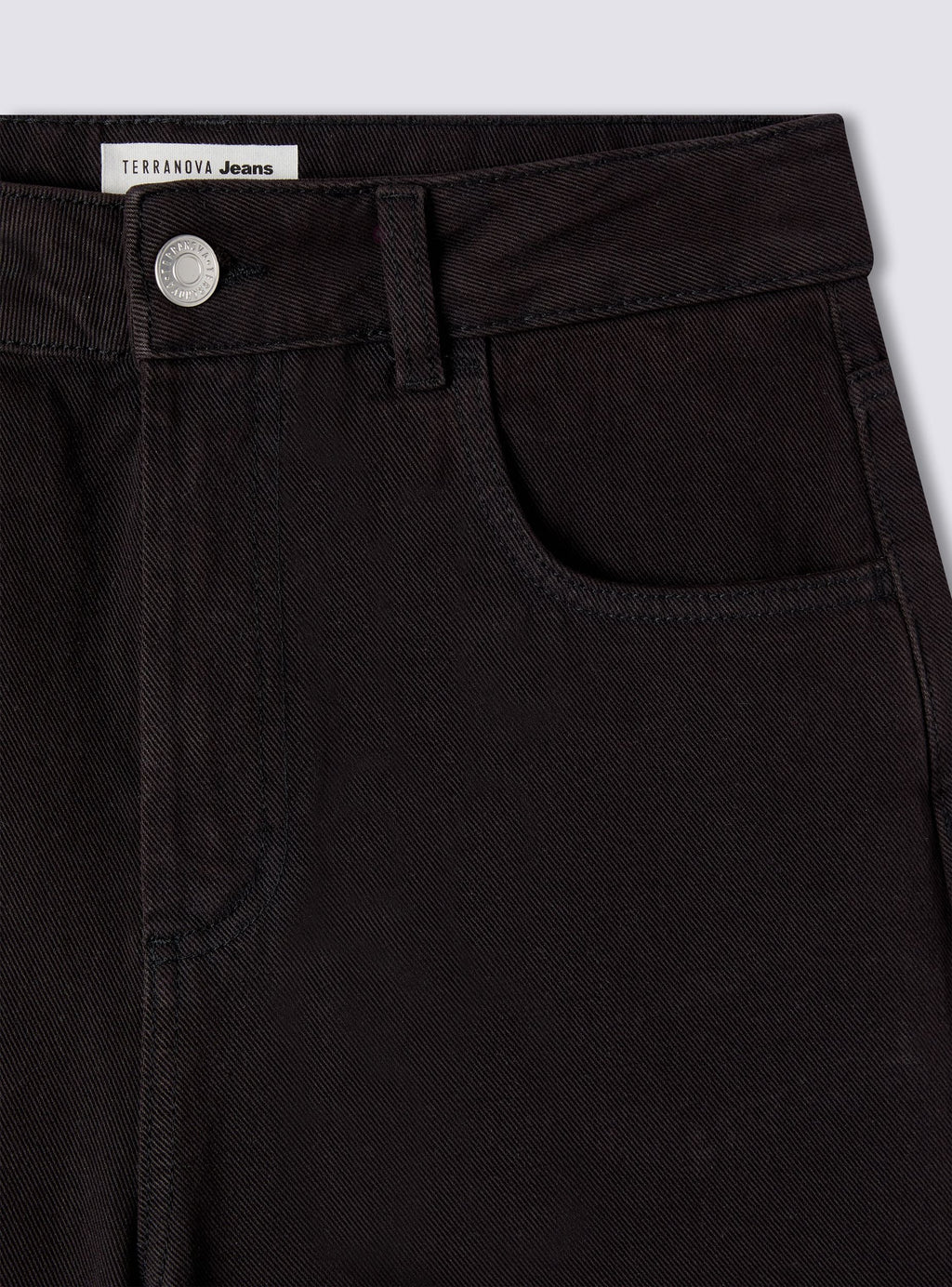 Bermudas Cinco Bolsillos Negro