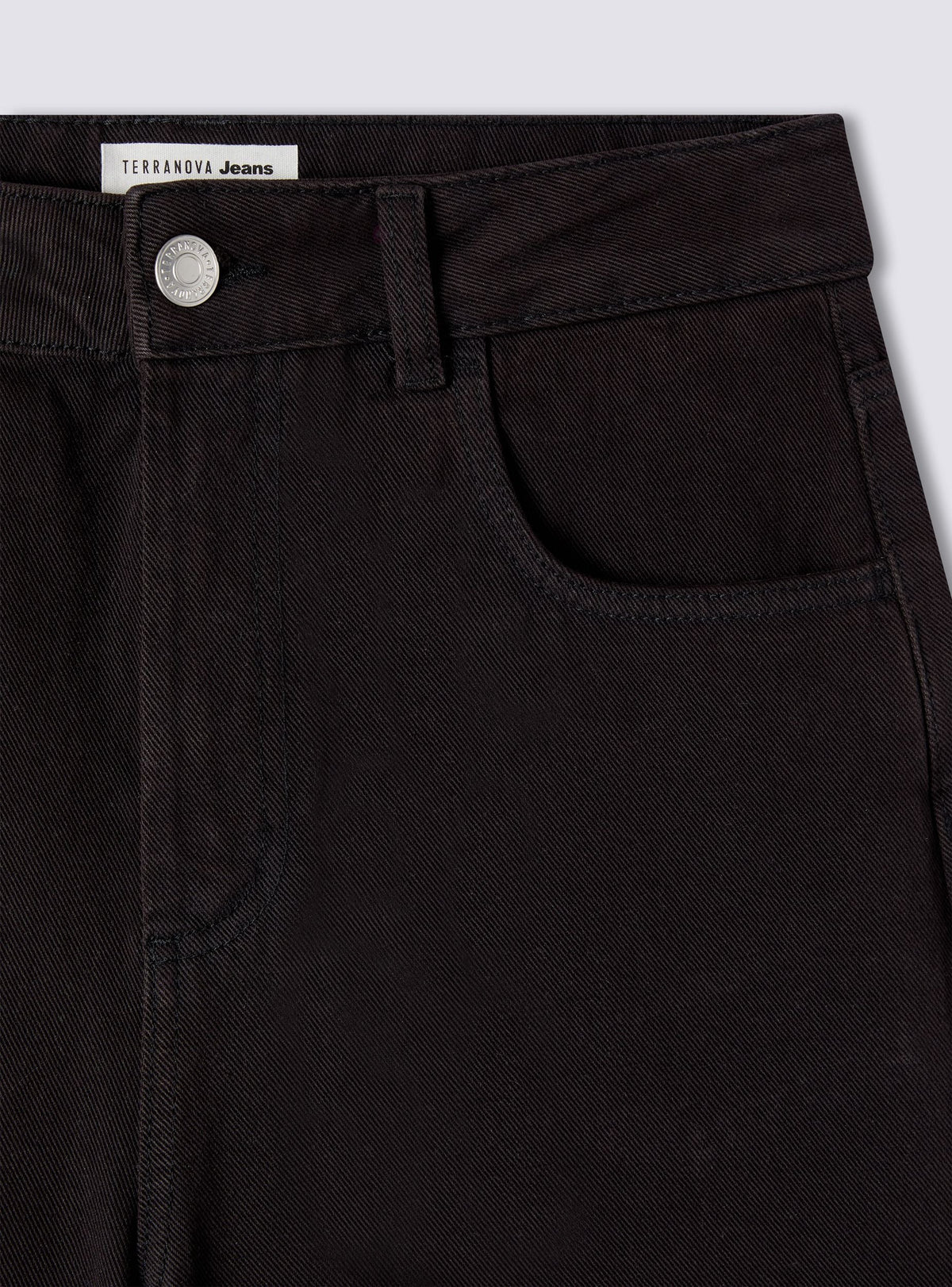 Bermudas Cinco Bolsillos Negro