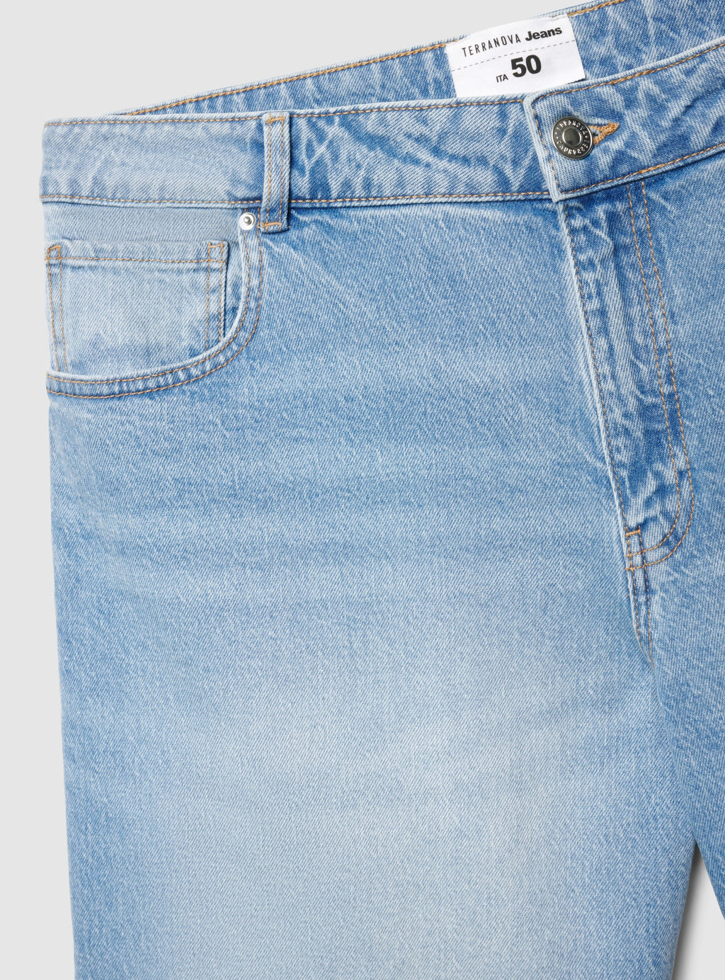 Bermudas Vaqueras Cinco Bolsillos Azul Denim Medio