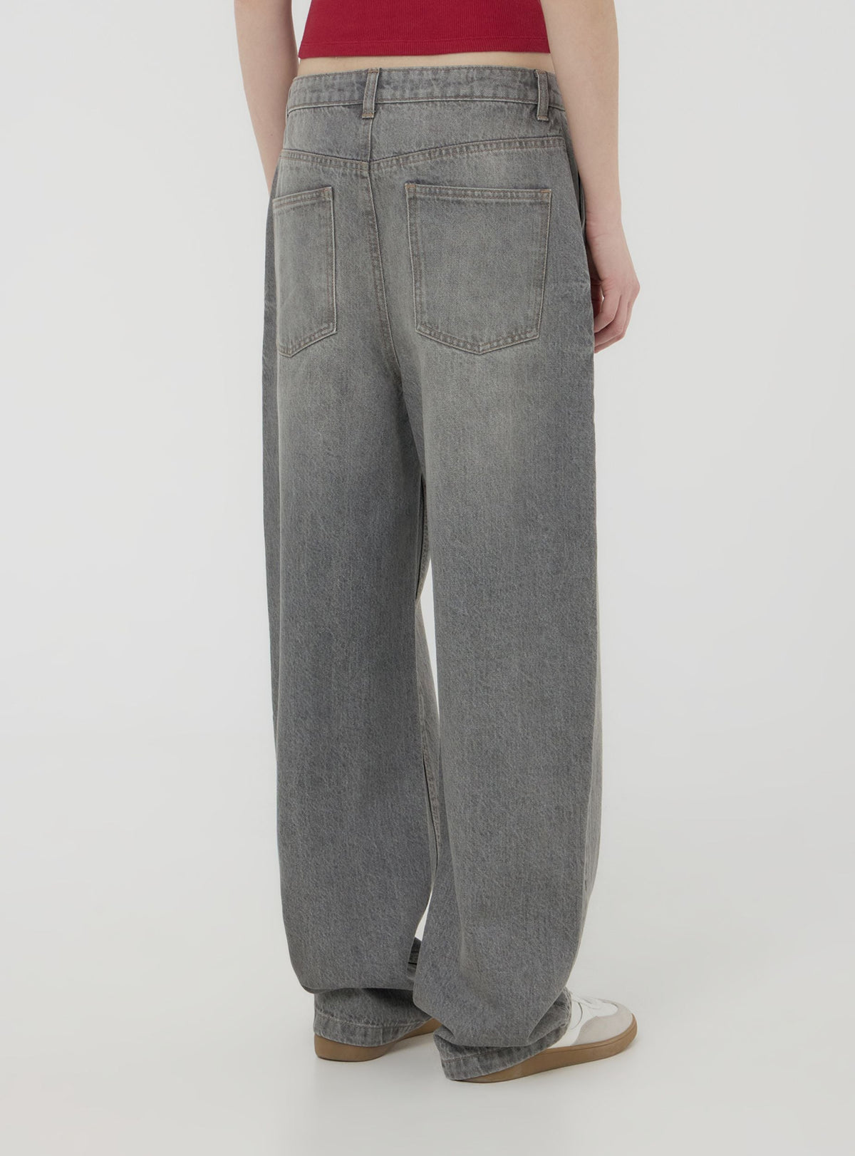 Grey Baggy Jeans