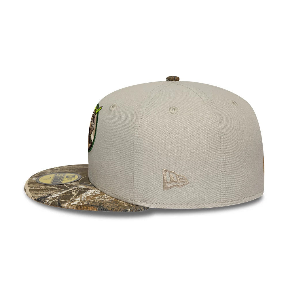 Portland Beavers MiLB Hometown Beige 59FIFTY Fitted Cap