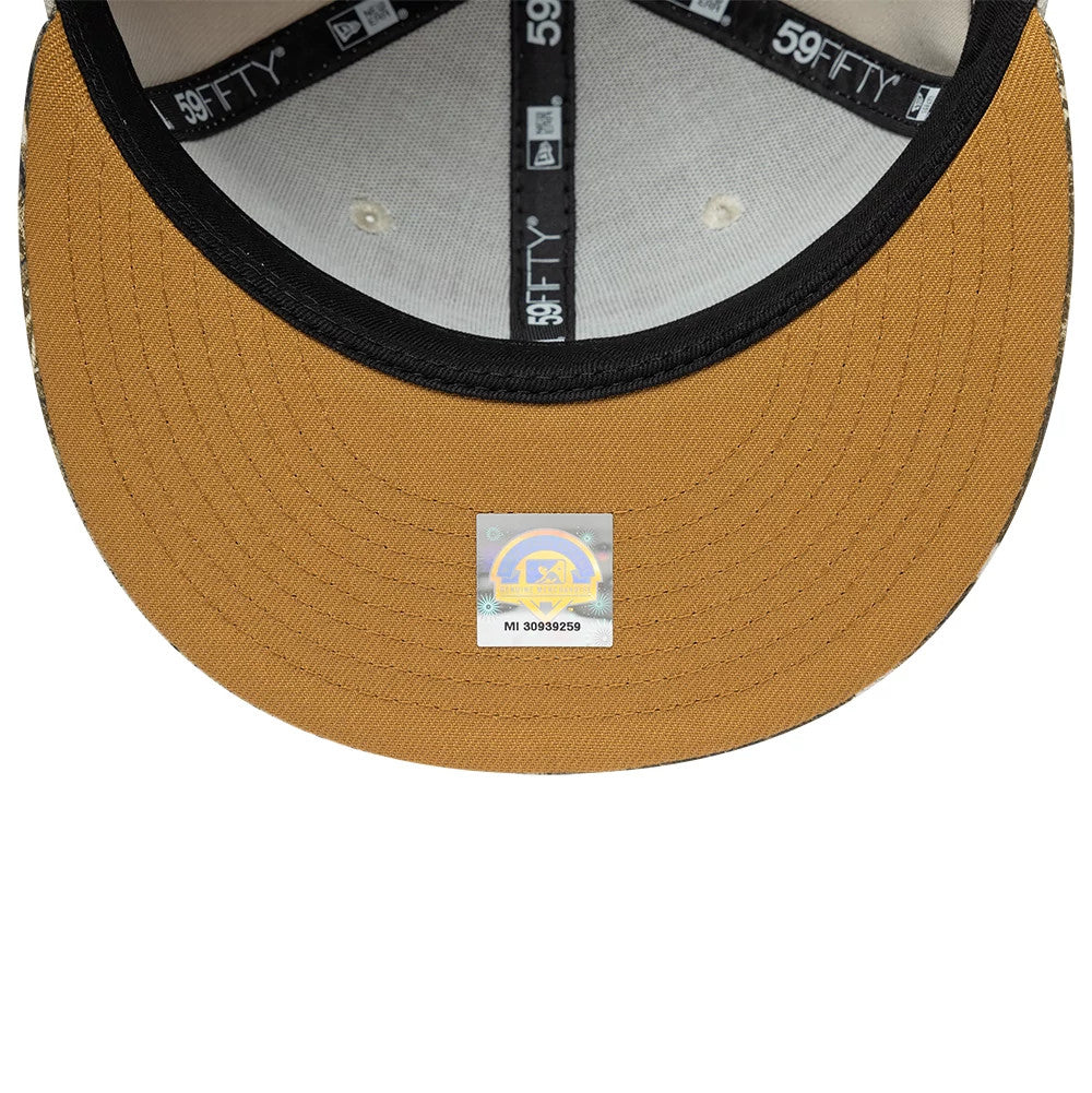 Gwinnett Stripers MiLB Hometown Sidepatch Beige 59FIFTY Fitted Cap