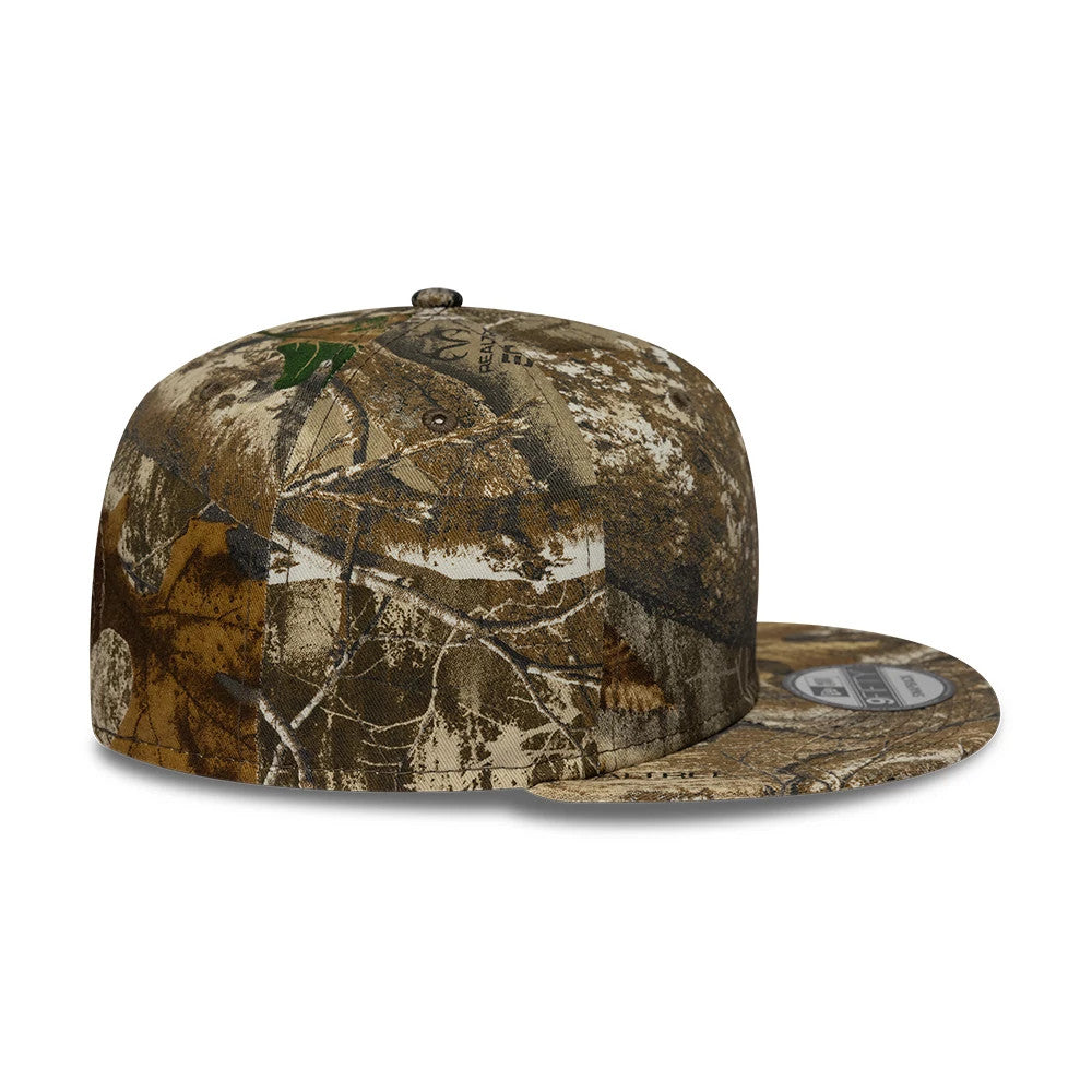 New Era Real Tree Beige 9FIFTY Snapback Cap
