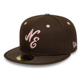 New Era With Love Dark Brown 59FIFTY Fitted Cap